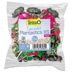 Tetra Rostliny DecoArt Plantastics XS růžové 6ks