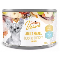 Calibra Dog Verve GF Adult Small Duck&Turkey 200g