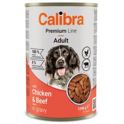Calibra konzerva Chicken & Beef 1240g