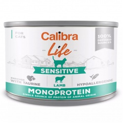 Calibra Cat Life konzerva Sensitive Lamb 200g