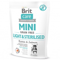 Brit Care Mini Grain Free Light & Sterilised 400g