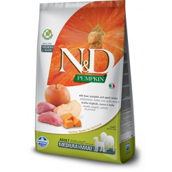 N&D GF Pumpkin Adult M/L Boar & Apple 12kg