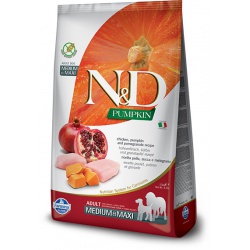 N&D GF Pumpkin Adult M/L Chicken&Pomegranate 2,5kg