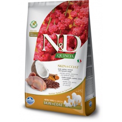 N&D GF Quinoa Skin & Coat Quail & Coconut 2,5kg