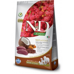 N&D GF Quinoa Skin & Coat Venison & Coconut 7kg
