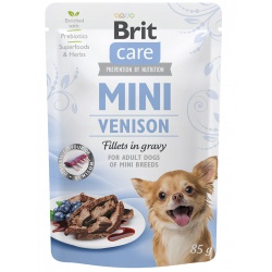Brit Care Mini Venison fillets in gravy 85g