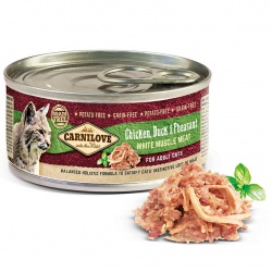 Carnilove Chicken, Duck & Pheasant for Cats 100g