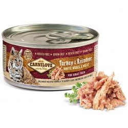 Carnilove Turkey & Reindeer for Adult Cats 100g