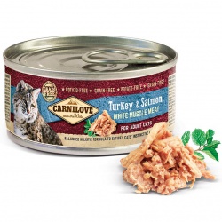 Carnilove Turkey & Salmon for Adult Cats 100g